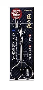 KIRAシザーズ　トリミング　ステンレス製　眉カット Amazon.co.jp: 匠の技 ステンレス製 眉用はさみ : ビューティー